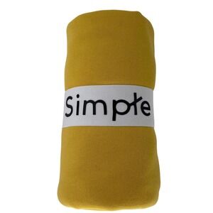 Mustard‎ Yellow Knit Fabric – Medium Weight Stretch Knit – 2 Meter Cut